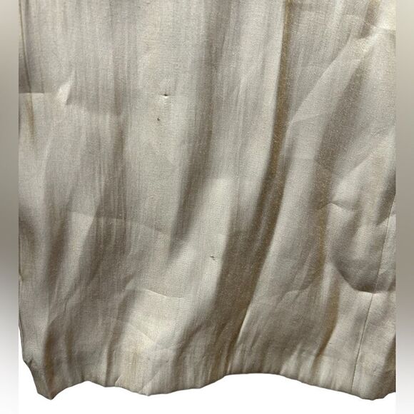 NWT Vintage Patra Gold Sleeveless Maxi Dress Matching Blazer Formal Gown Event - Picture 10 of 14